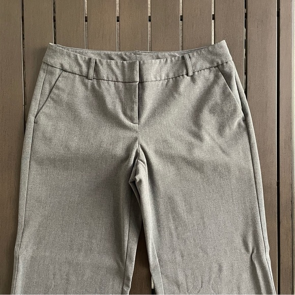 NEW YORK & COMPANY STRETCH PETITE MID-RISE CUFFED WIDE-LEG BOOTCUT DRESS PANTS!! - Picture 4 of 10